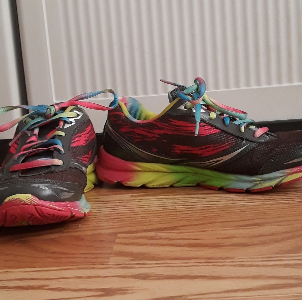 Rainbow sneakers